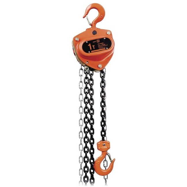 10' Lift KCH Series Chain Hoist – Heavy Duty – 1 Ton