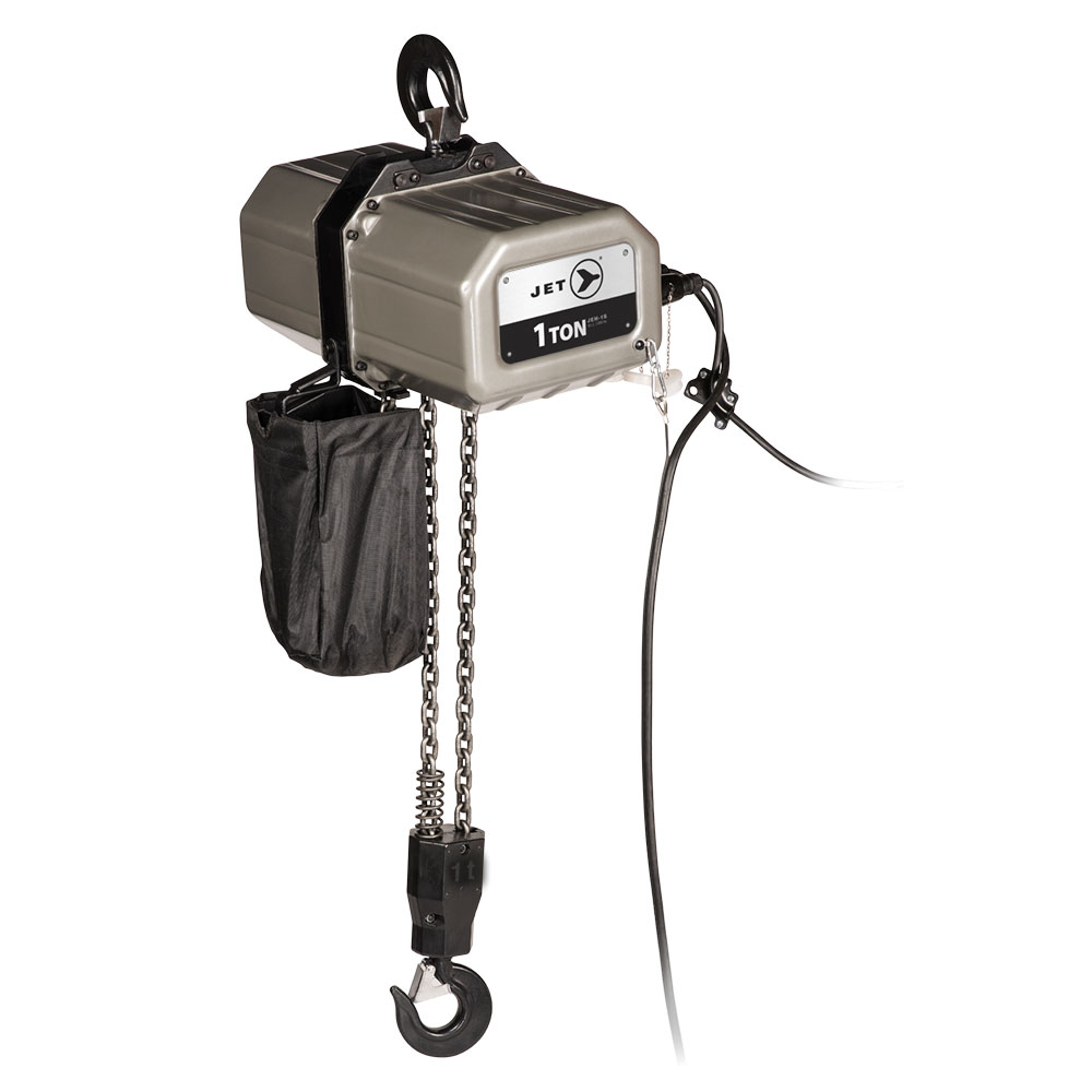Electric Chain Hoist – JEH Series – 115V/230V – 20’ Lift – 1 Ton