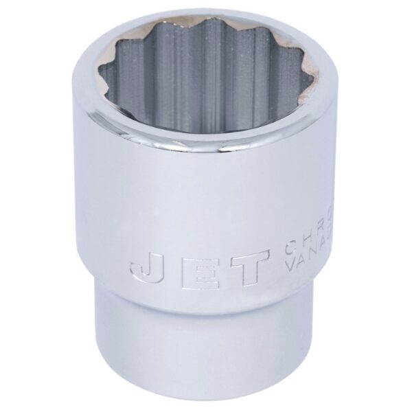 1" DR x 1-3/4" Regular Chrome Socket – 12 pt.