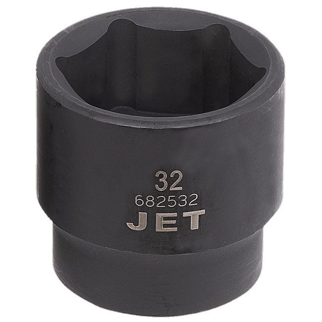 1" DR x 32 mm Regular Impact Socket – 6 pt.