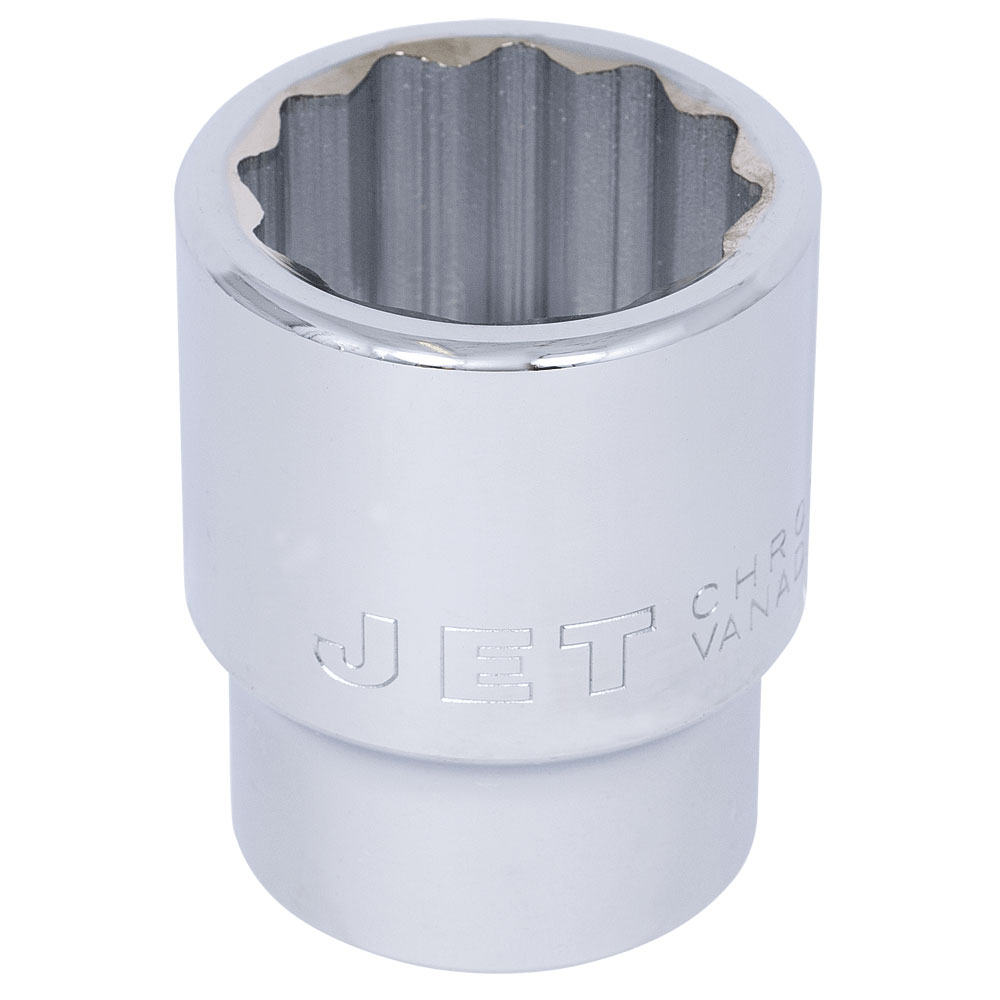 1" DR x 70 mm Regular Chrome Socket – 12 pt.