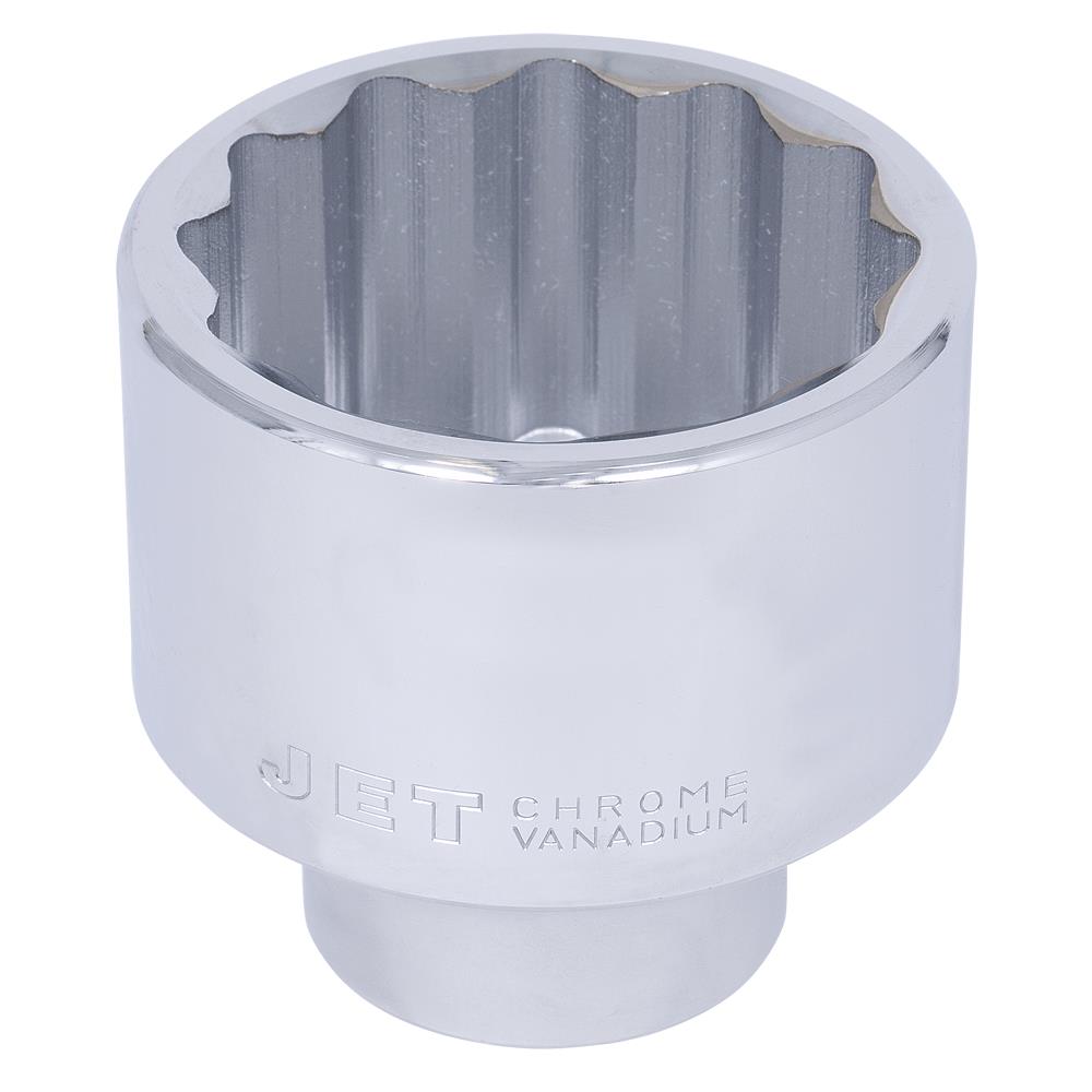 1" DR x 80 mm Regular Chrome Socket – 12 pt.