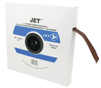 A80 Abrasive Cloth Roll – 1" x 50 yd