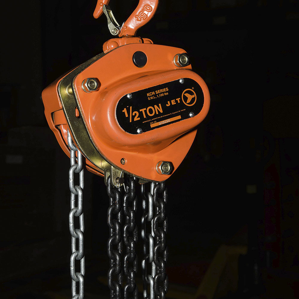 10' Lift KCH Series Chain Hoist – Heavy Duty – 1/2 Ton
