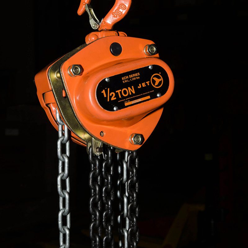 20' Lift KCH Series Chain Hoist – Heavy Duty – 1/2 Ton