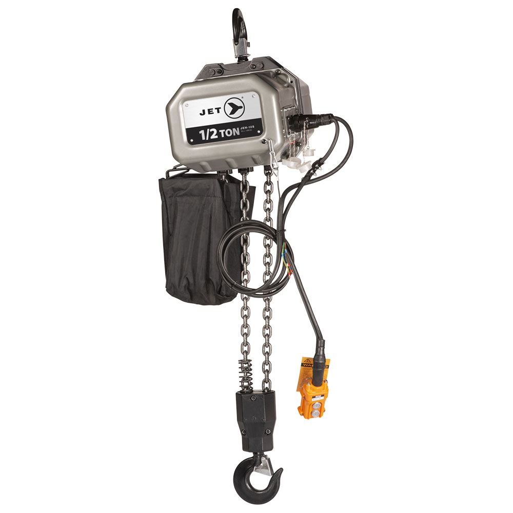 Electric Chain Hoist – JEH Series – 115V/230V – 20’ Lift – 1/2 Ton