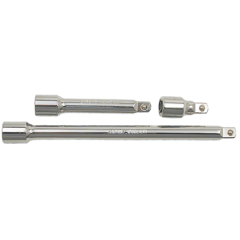 1/2" DR Extension Bar Set – 3 pc