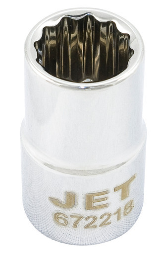 1/2" DR Chrome Socket – Metric – Regular – 12 pt. – 23 mm