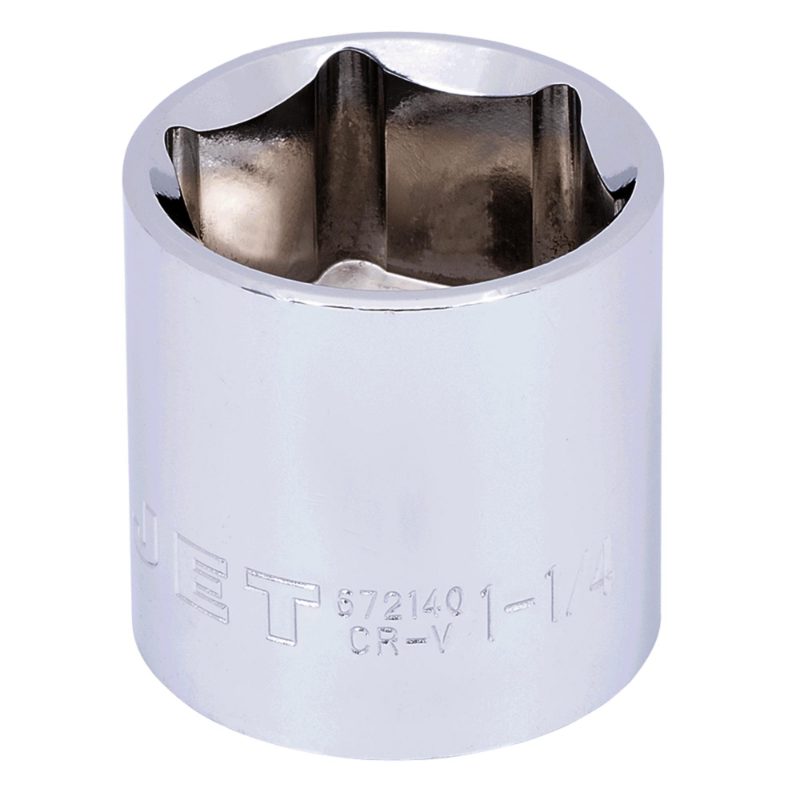 1/2" DR x 1-1/16" Regular Chrome Socket – 6 pt.
