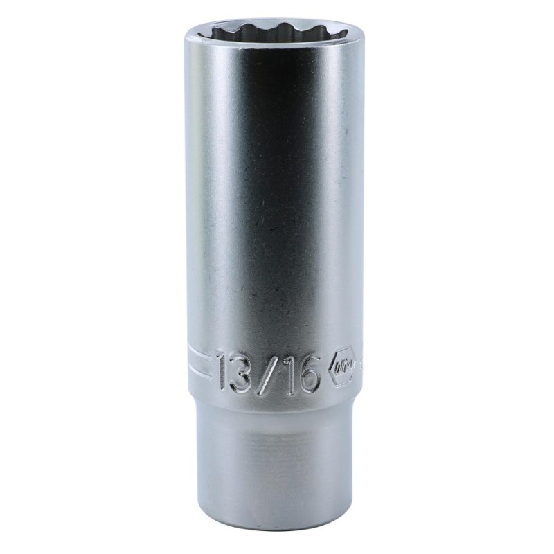 1/2" DR x 13/16" Deep Chrome Socket – 12 pt.
