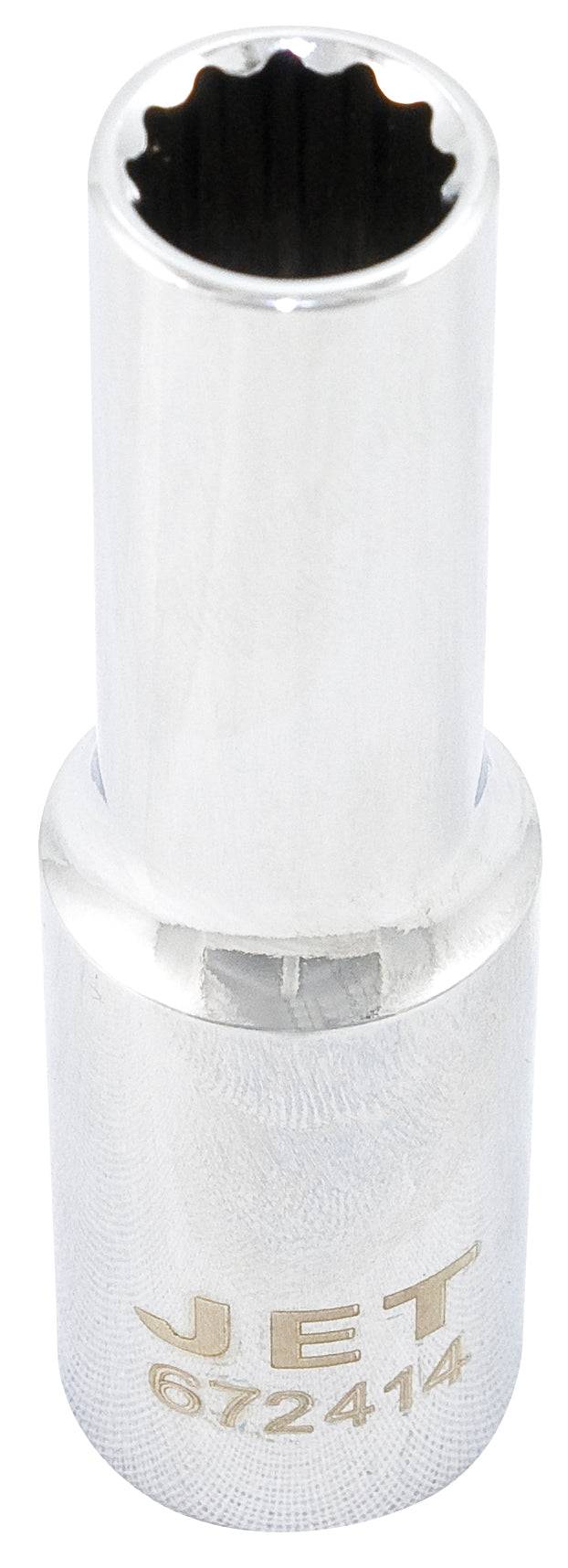 1/2" DR x 16mm Deep Chrome Socket – 12 pt.