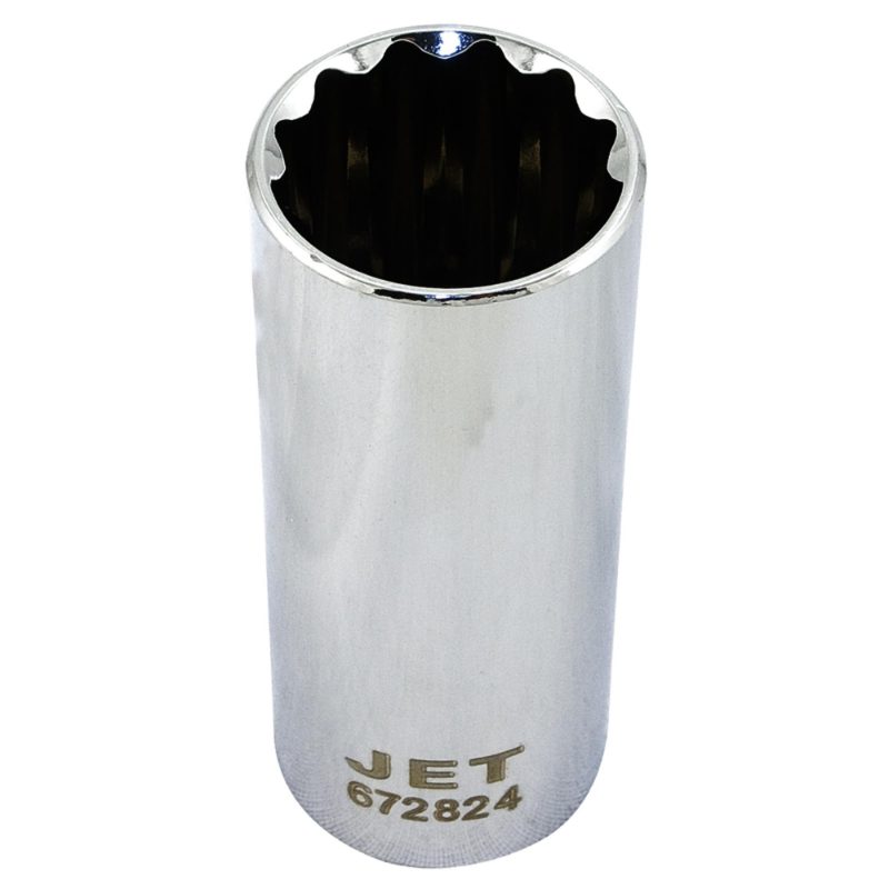 1/2" DR x 19mm Deep Chrome Socket – 12 pt.