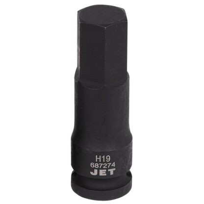1/2" DR x 19mm Impact Hex Bit Socket