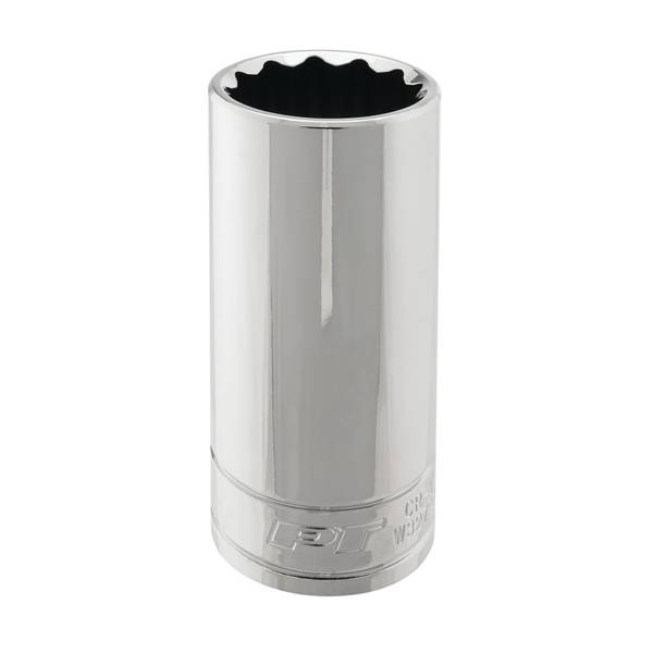 1/2" DR x 22mm Deep Chrome Socket – 12 pt.