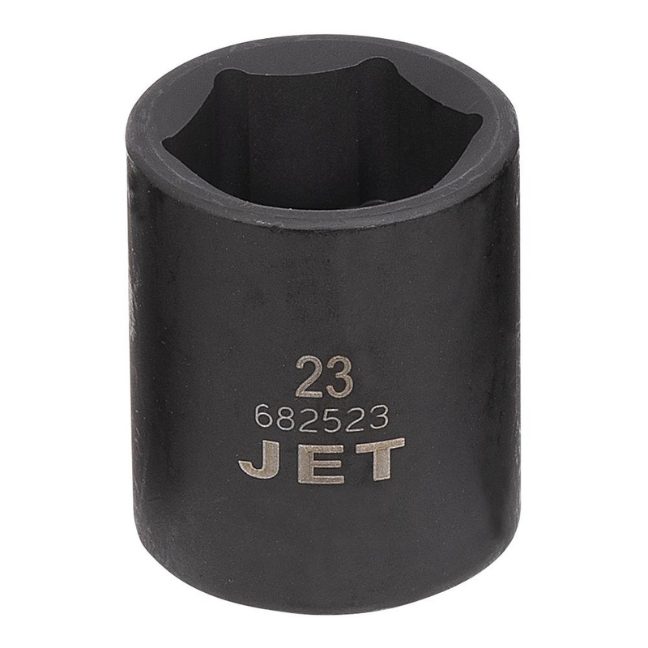1/2" DR x 23mm Regular Impact Socket – 6 pt.