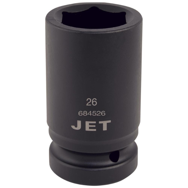 1/2" DR x 26mm Regular Impact Socket – 6 pt.