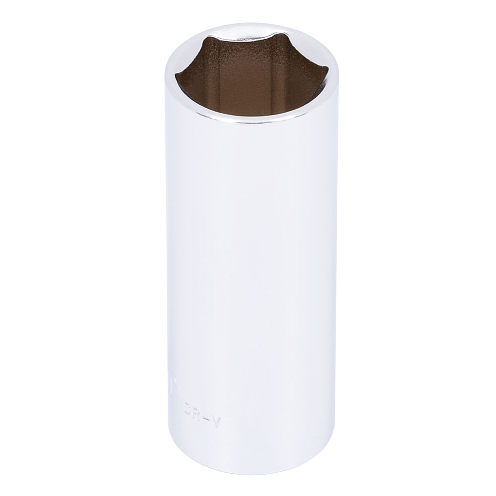1/2" DR x 5/8" Deep Chrome Socket – 6 pt.
