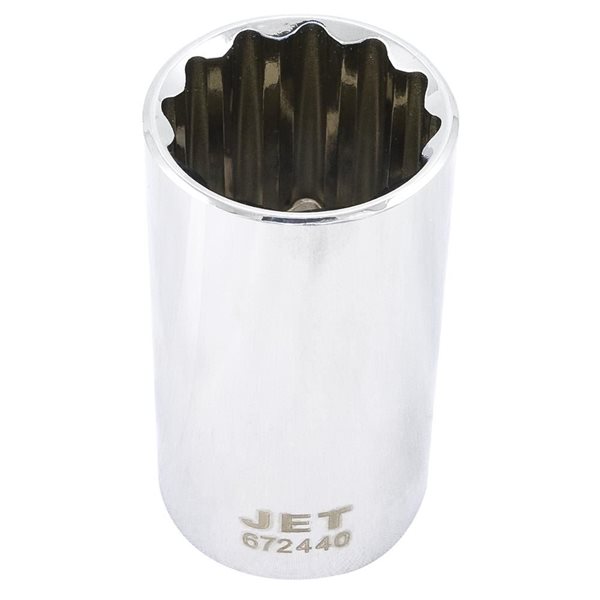 1/2" DR x 7/8" Deep Chrome Socket – 12 pt.