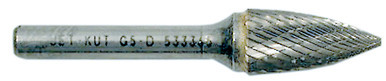 1/2" JET-KUT Tree Shape Bur (Pointed End)