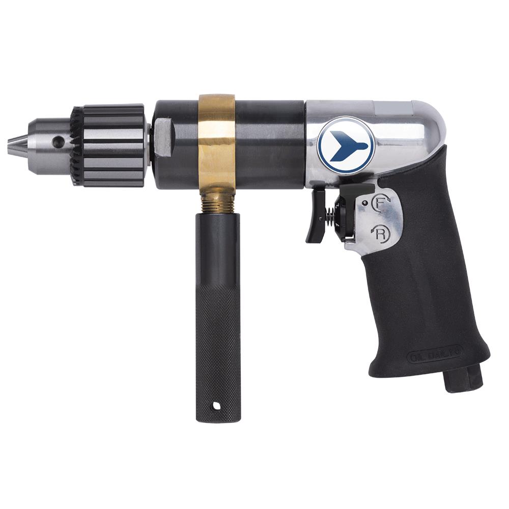 Variable Speed Air Drill – Keyed Chuck – 1/2"
