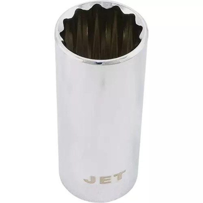 1/4" DR x 12mm Deep Chrome Socket – 12 pt.