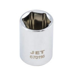 1/4" DR x 13mm Regular Chrome Socket – 6 pt.