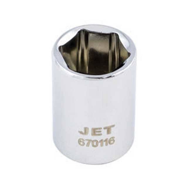 1/4" DR x 3/8" Regular Chrome Socket – 6 pt.