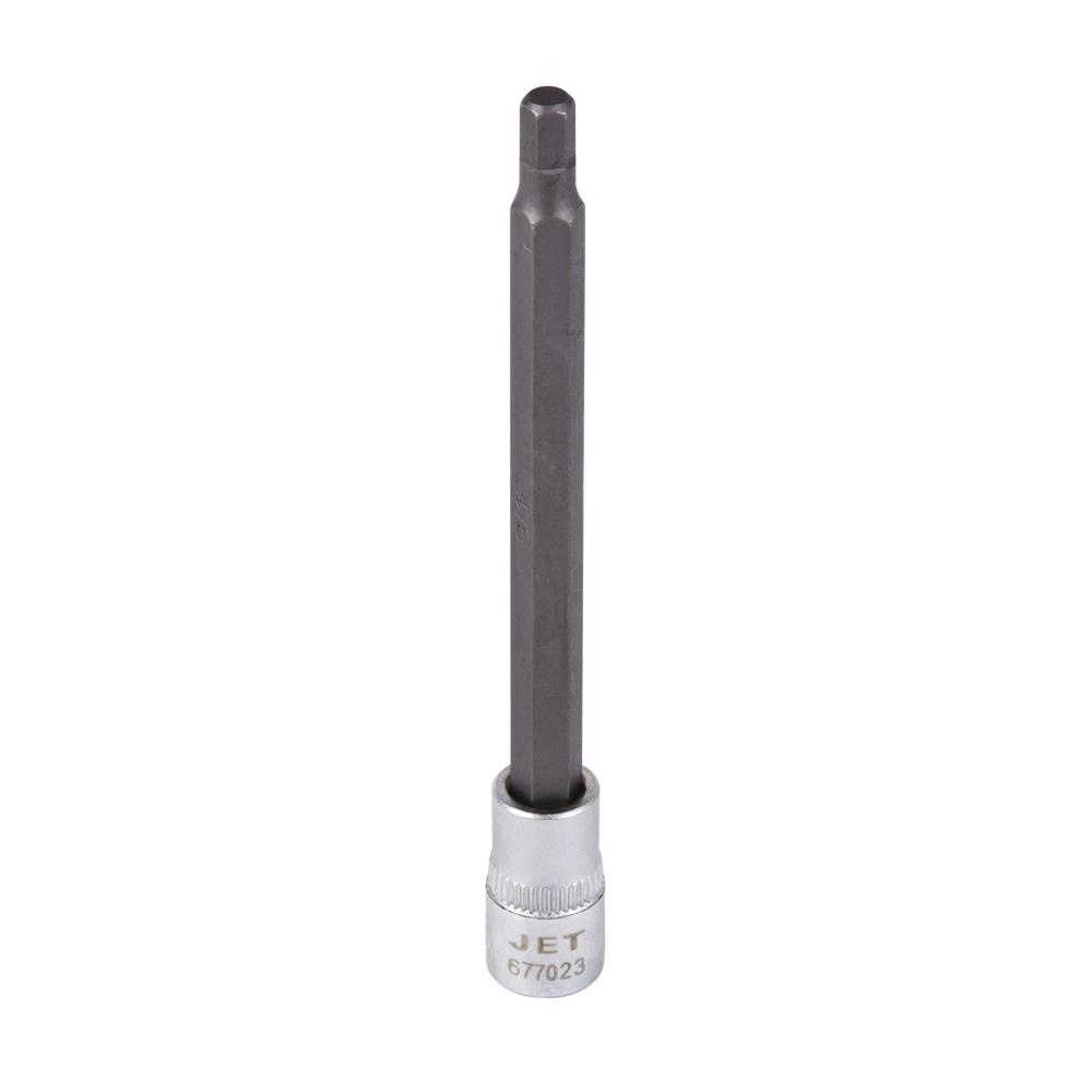 1/4" DR x 6mm S2 4" Long Hex Bit Socket