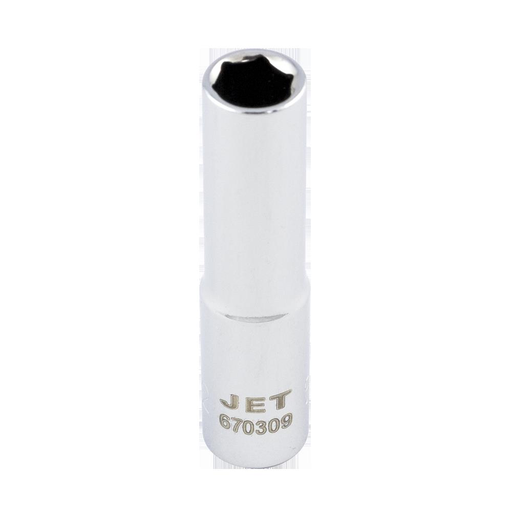 1/4" DR x 8mm Deep Chrome Socket – 12 pt.