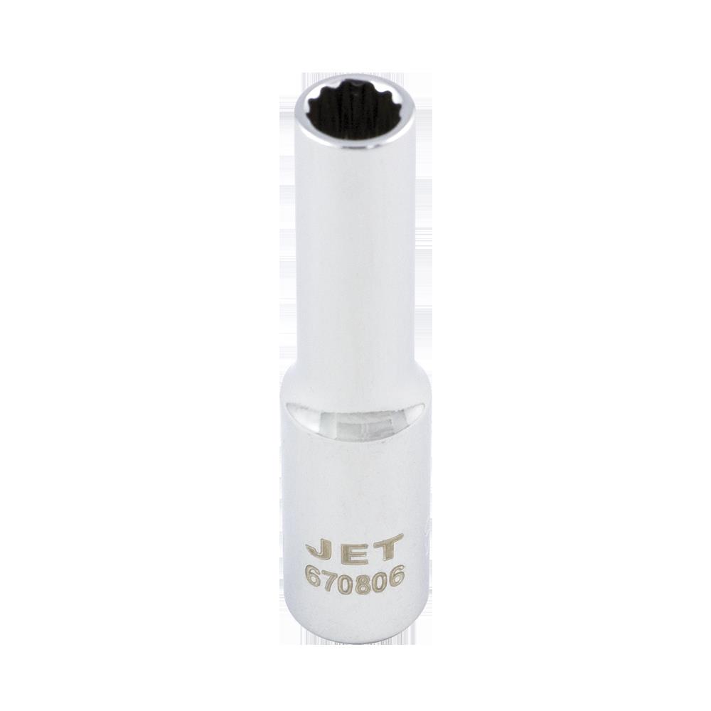 1/4" DR x 9/32" Deep Chrome Socket – 12 pt.