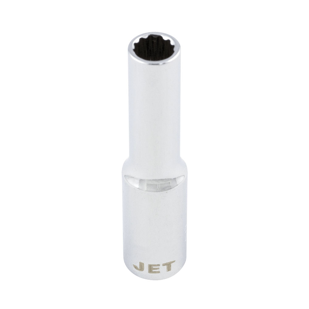 1/4" DR x 9mm Deep Chrome Socket – 12 pt.