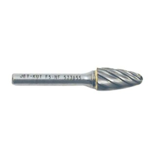 1/4" Jet-Kut® Long Shaft Round Nose Shape Bur