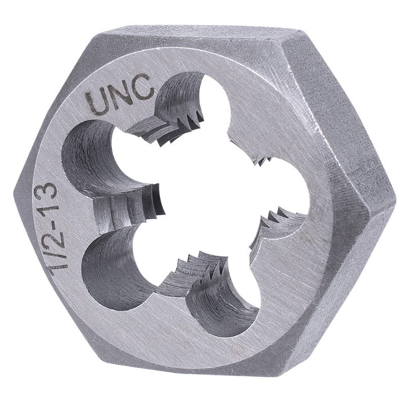 1/4"-28 NF Alloy Steel SAE Hex Dies – 1" Hex