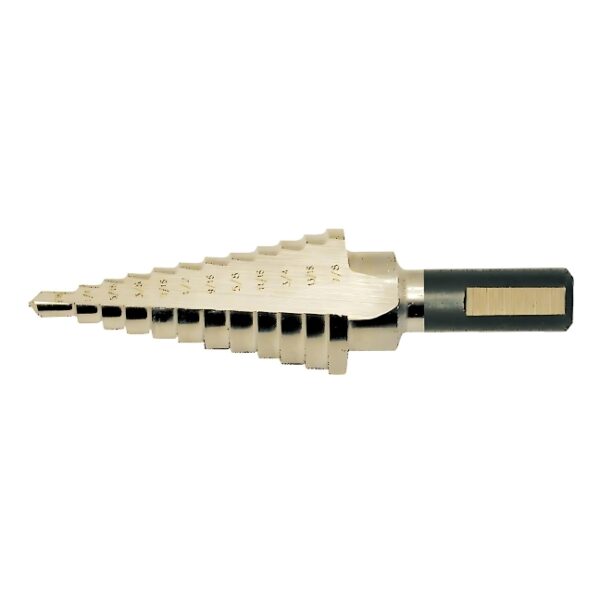 1/8" – 1/2" x 13 Step JET-KUT® Super Premium M35 H.S.S. Step Drills