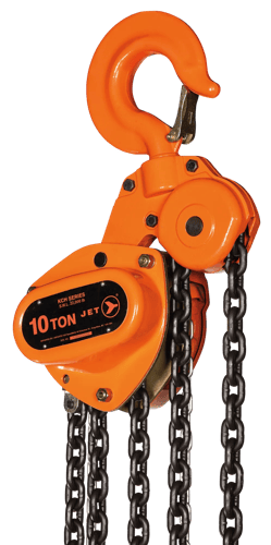 10' Lift KCH Series Chain Hoist – Heavy Duty – 10 Ton