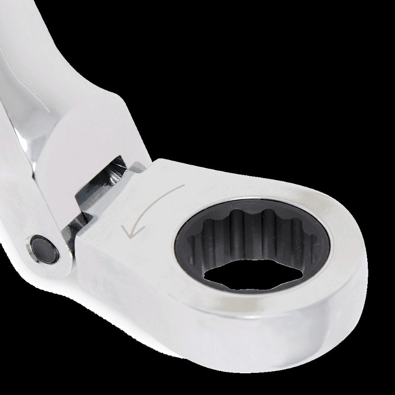 10mm Flex Head Ratchet Combination Wrench