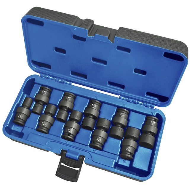 10 PC 3/8" DR Metric Universal Impact socket Set – 6 Point