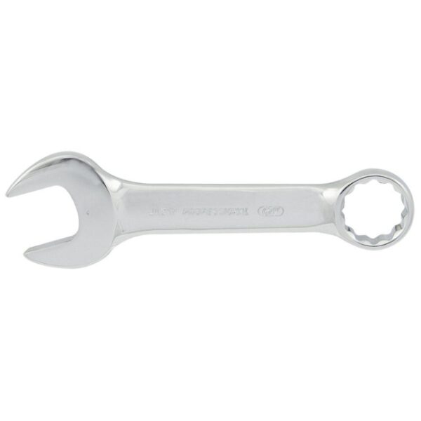 11/16" Fully Polished Stubby Combination Wrench