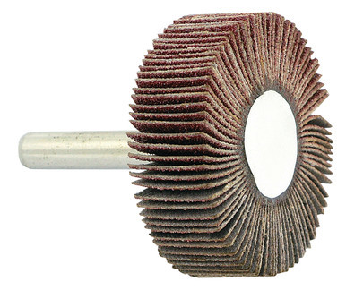 A80 1/4" Shaft Mounted Flapwheel – 1-1/2" x 1"