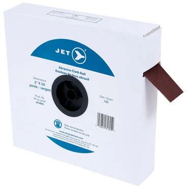 1-1/2 x 50 Yards A120 Abrasive Cloth Roll