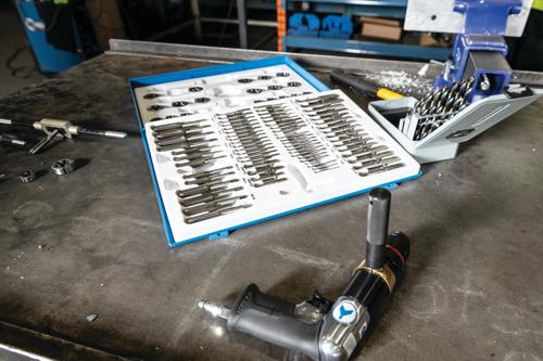 110-Piece SAE/Metric Alloy Tap and Die Premium Set