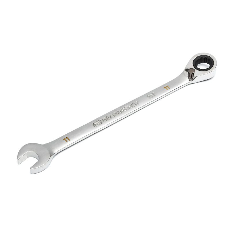 11mm Ratcheting Combination Wrench Reversing