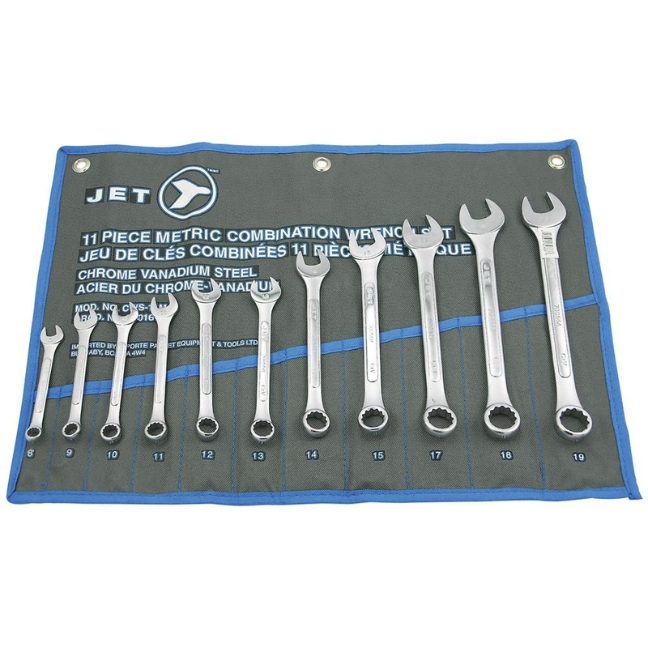 Metric Raised Panel Combination Wrench Set – 11 pc