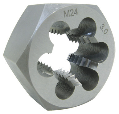 12mm-1.25 Alloy Steel Metric Hex Dies – 1" Hex