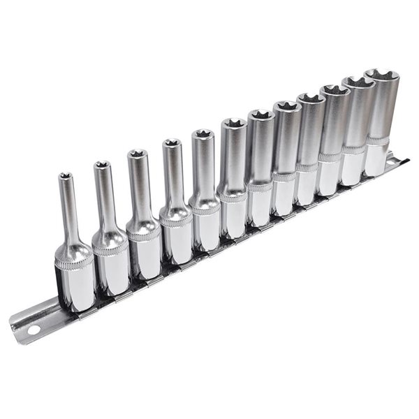 12-Piece 3/8" DR Deep External TORX® Socket Set