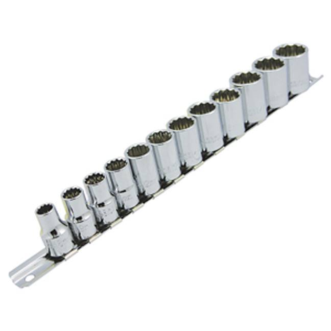 3/8" DR Metric Socket Set – 12 Point – 12 pc