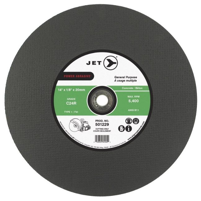 C24R Power Abrasive T1 Cut-Off Wheel – 14" x 1/8" x 1"