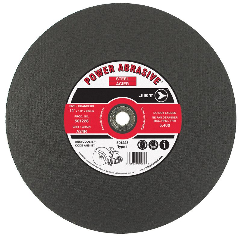 14 x 1/8 x 20mm A24R POWER ABRASIVE T1 Cut-Off Wheel