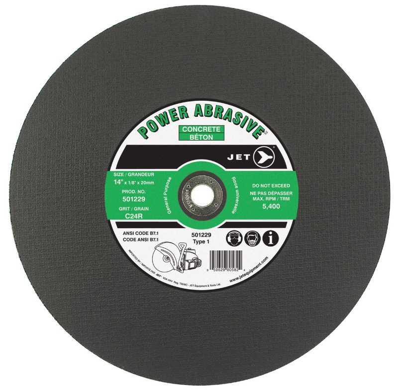 14 x 1/8 x 20mm C24R POWER ABRASIVE T1 Cut-Off Wheel