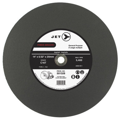 14 x 5/32 x 20mm C16T POWER ABRASIVE T1 Cut-Off Wheel